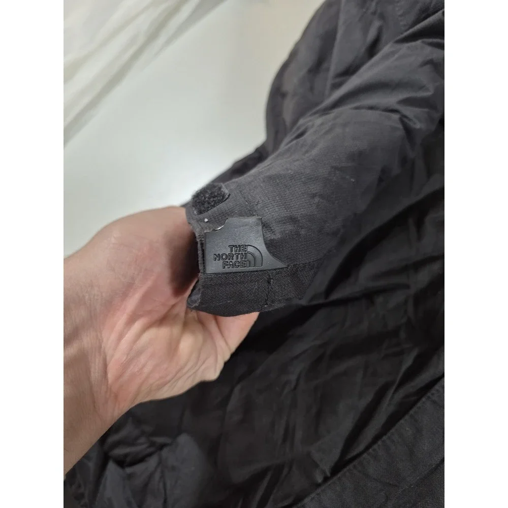 The North Face Jacket Mens S Black HyVent Hooded Waterproof Rain Hiking READ